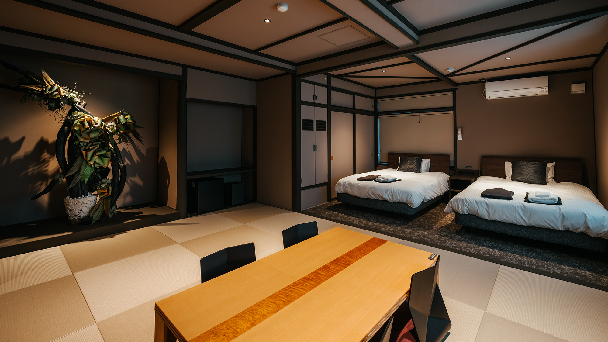 《特別室》布団追加（3名まで）対応のお部屋