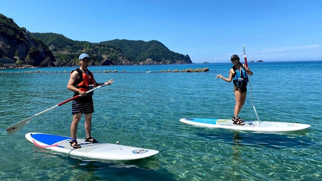D【SUP＋浜コースorBBQ】スタンドアップパドルサーフィンをやってみたい方集まれ★初心者大歓迎★