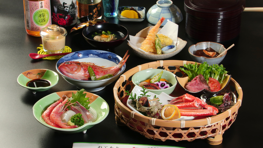 【浜コース】海鮮を食べるならコレ！新鮮海の幸満載〔1泊2食付〕