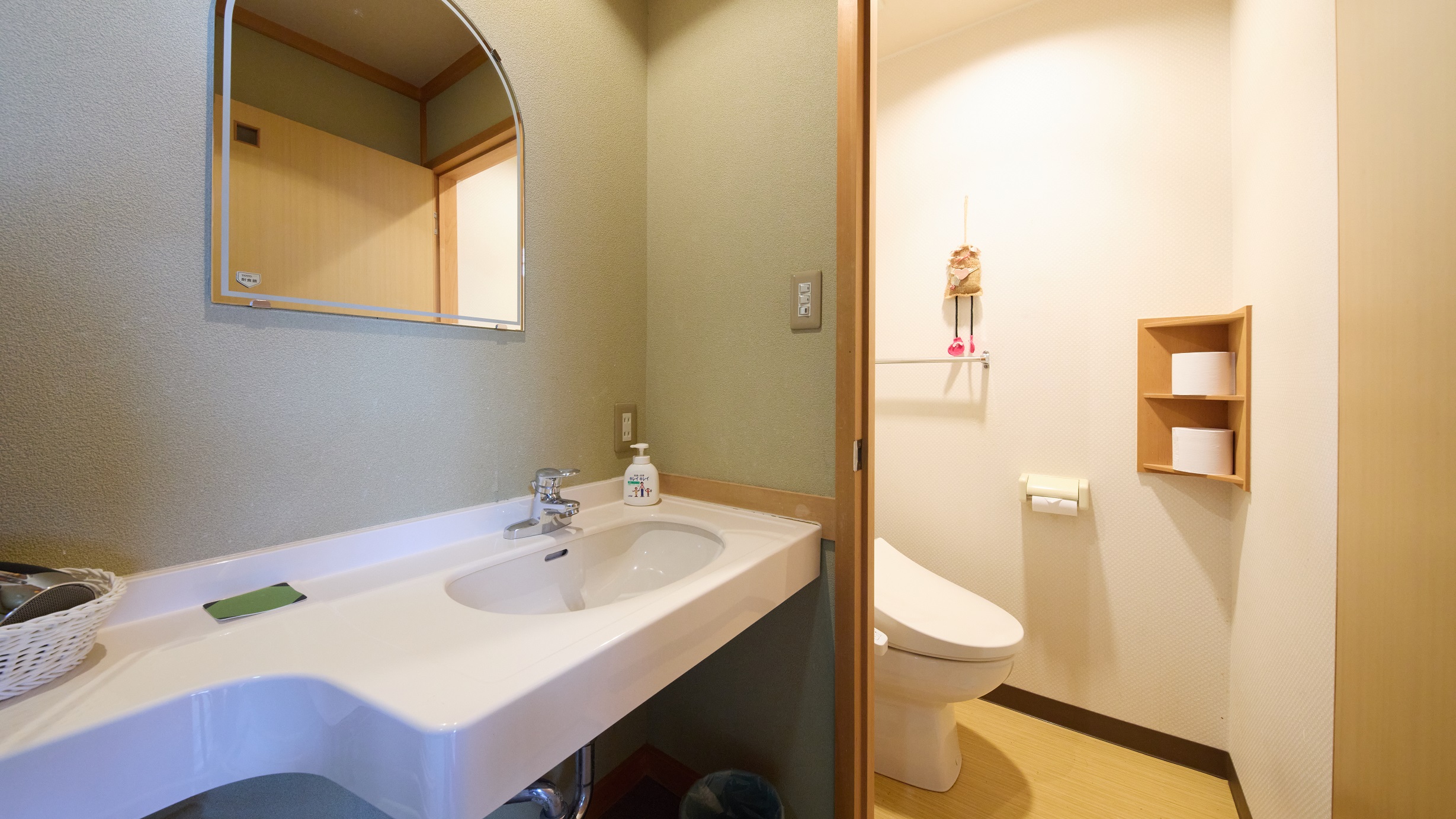 こじんまり洗面