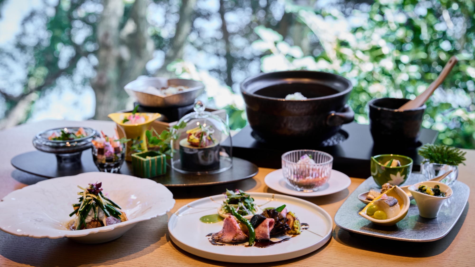 【週末旅の極意 3 放送中】ダイニング「六つ喜」自然の恵み味わう　17:00〜17:30入店＜前半＞