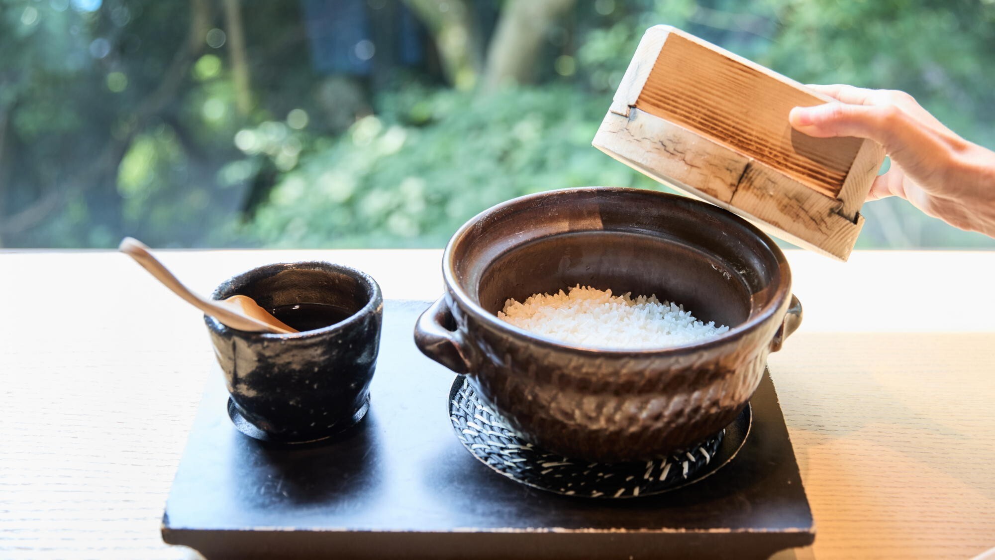 ◆朝食一例｜伊豆山 佳ら久オリジナルブレンド米　※写真は一例