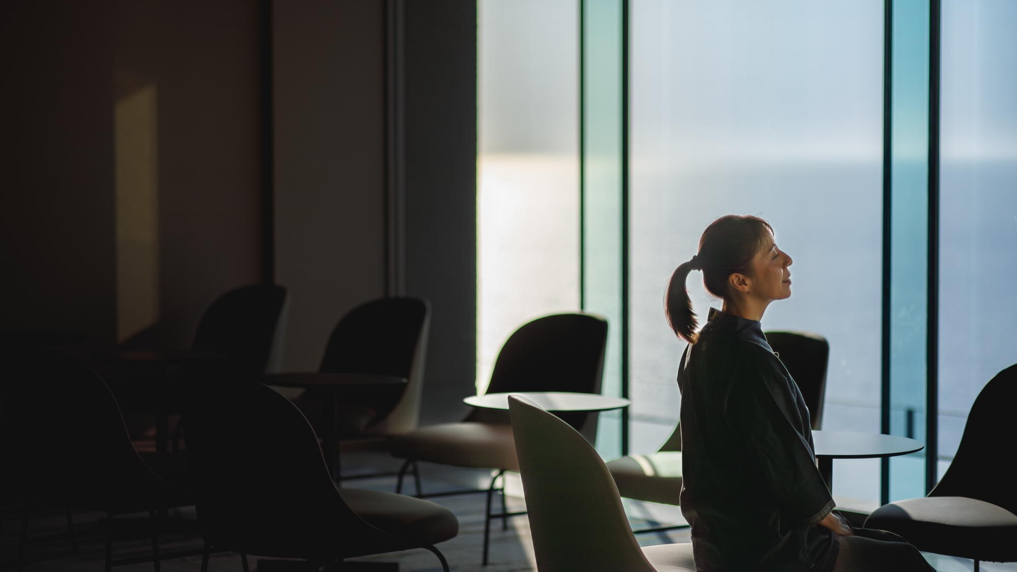 ◆レセプション｜水天一碧の情景が、時を満たすかけがえのないひととき。