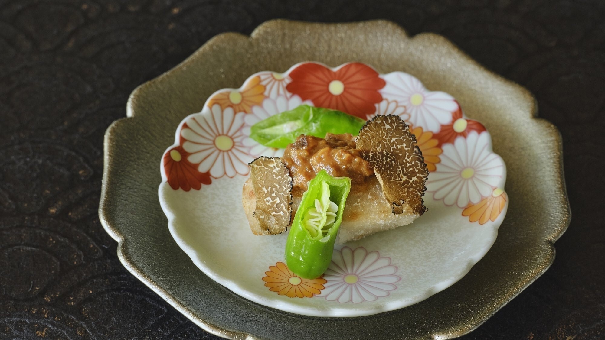 ◆夕食一例｜ダイニング「六つ喜」&times; 鮨「藍寿」