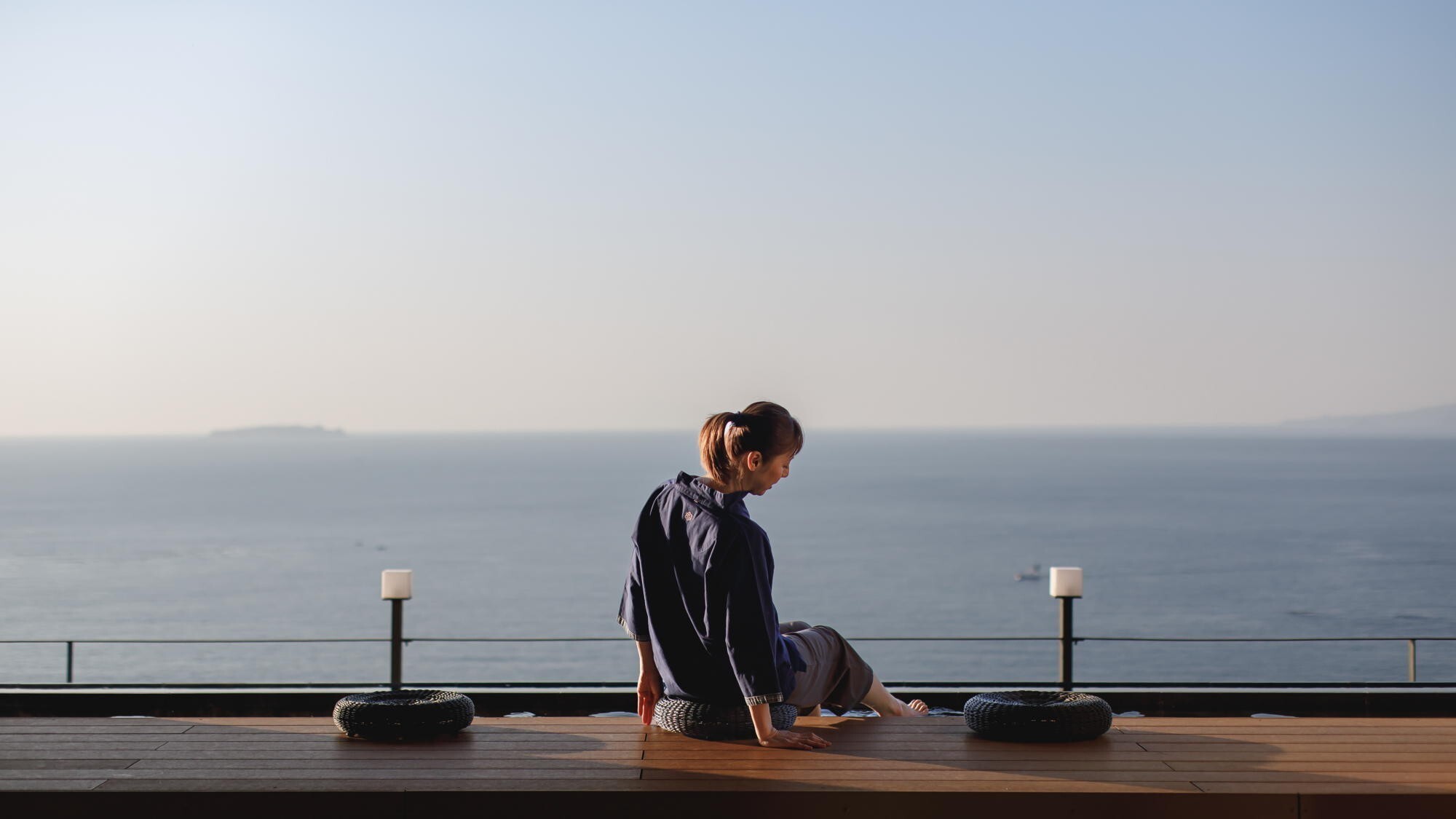 ◆足湯｜美しい眺望に癒やされる「足湯」