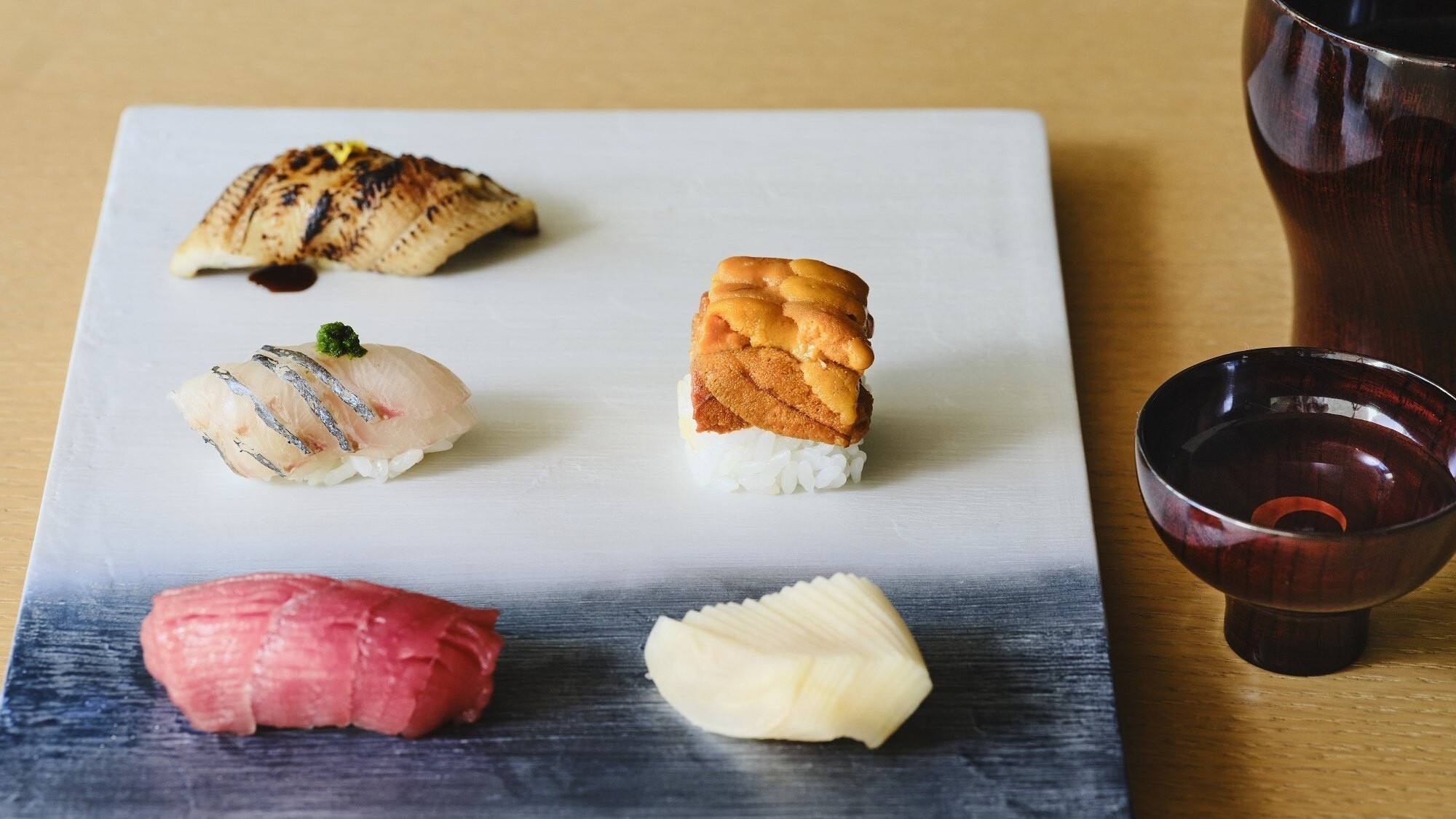 ◆夕食一例｜ダイニング「六つ喜」&times; 鮨「藍寿」