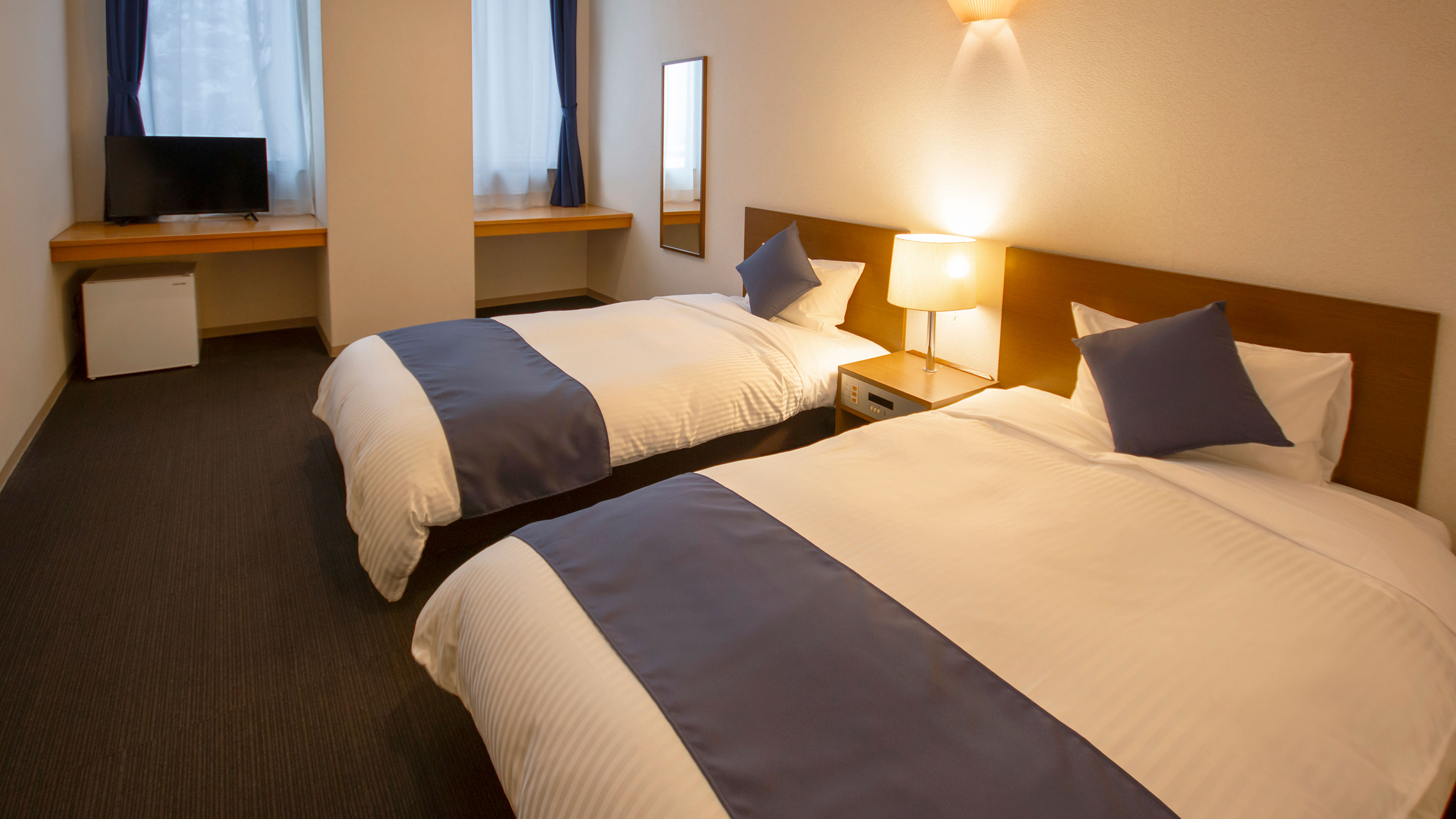 【禁煙】スタンダードツイン 内風呂あり(さつき館)