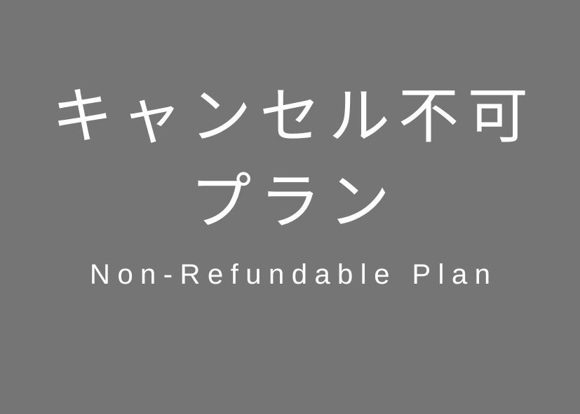 【禁煙】【素泊まり】【返金不可　スタンダードプラン】旅の予定が決まっている方におすすめ！