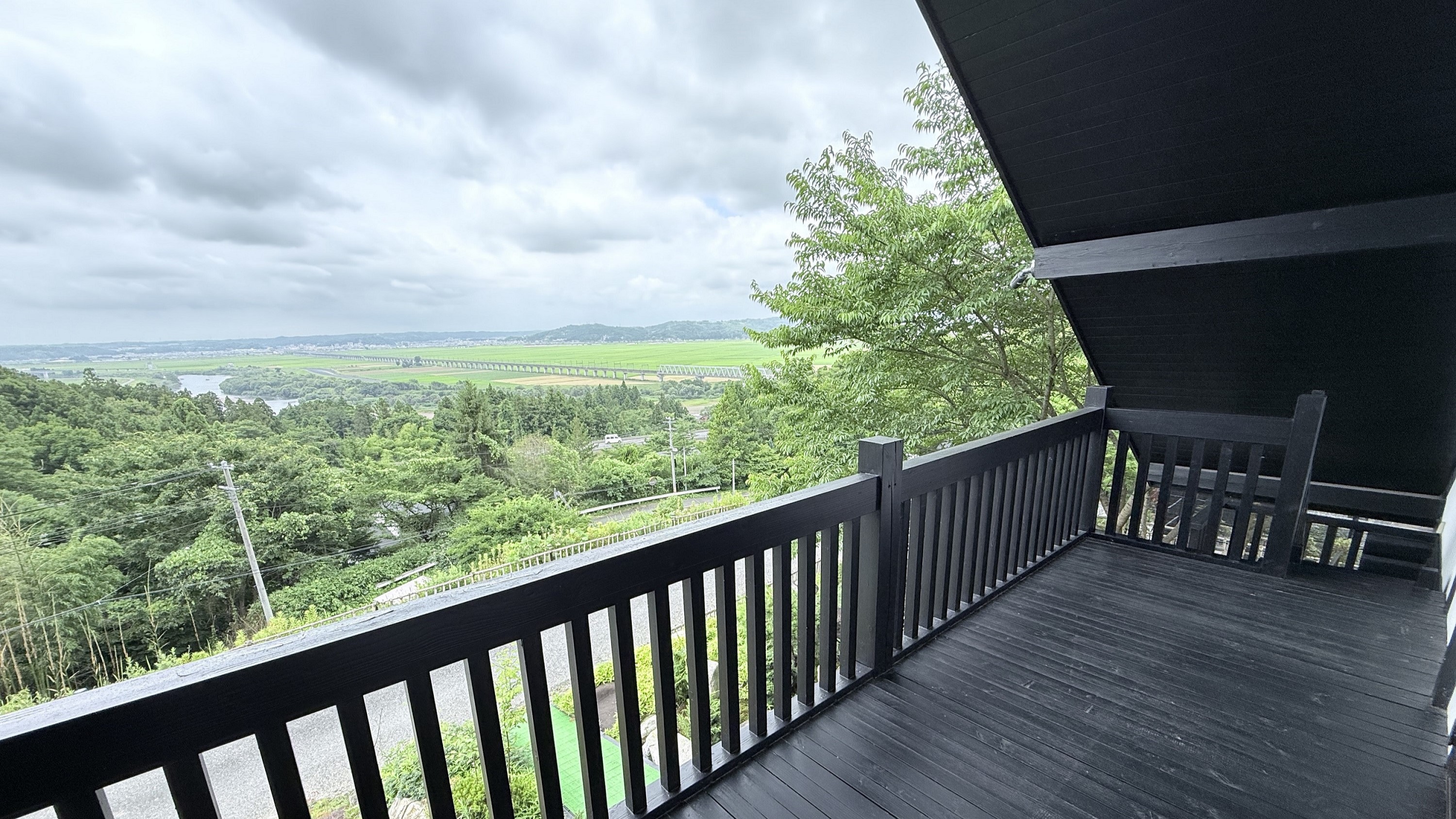 バルコニーからの景色