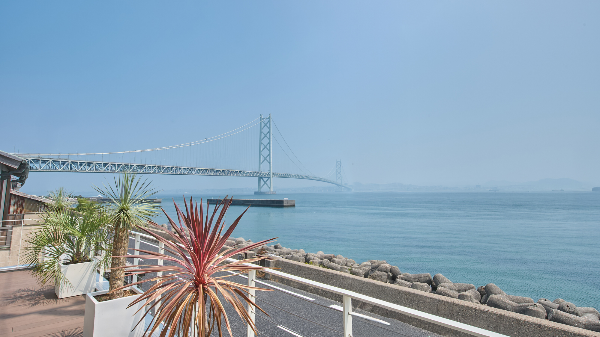 テラスからの景色