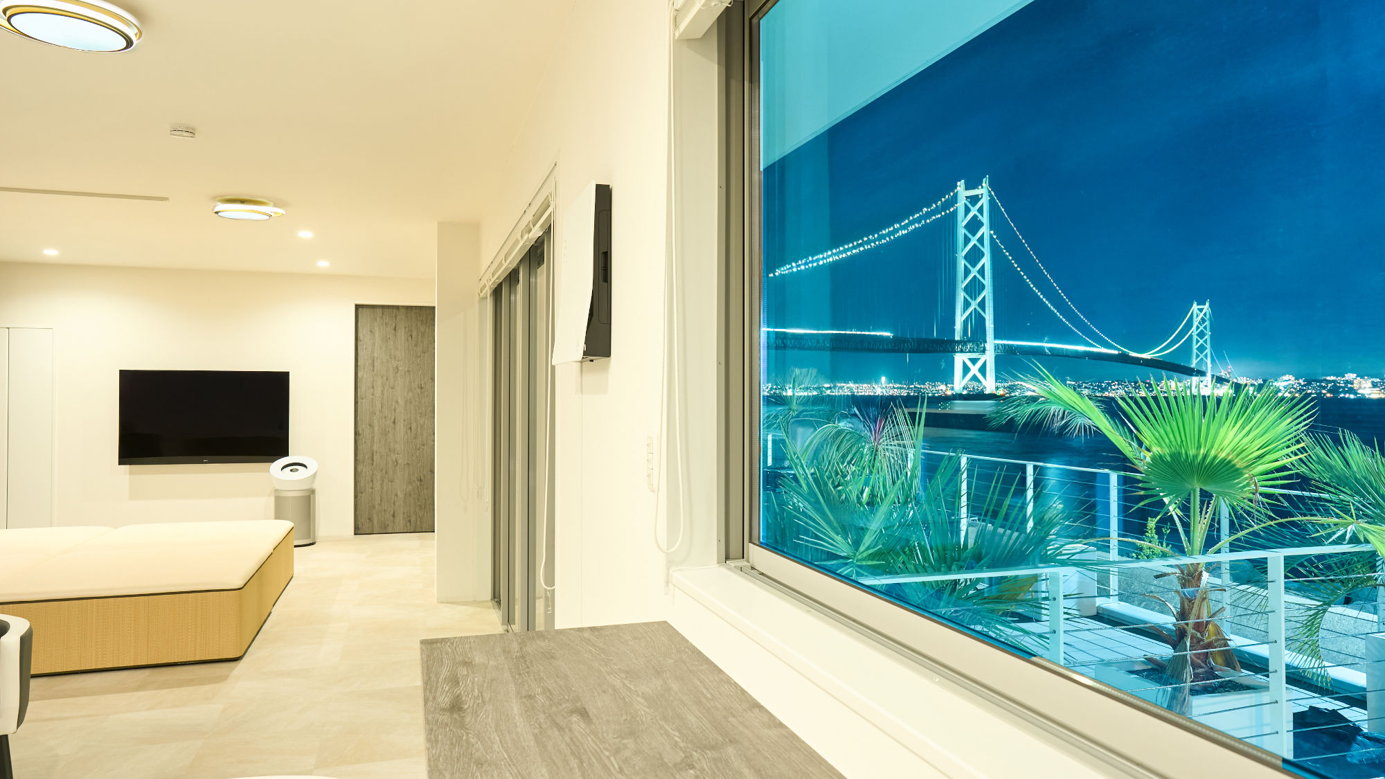 お部屋からの景色（夜）