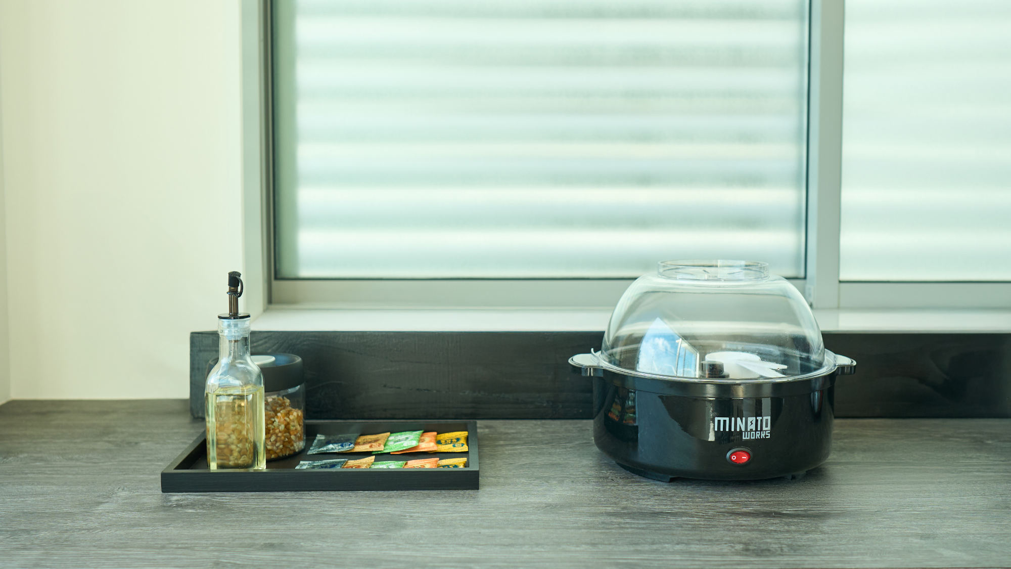 キッチン備品：ポップコーンメーカー