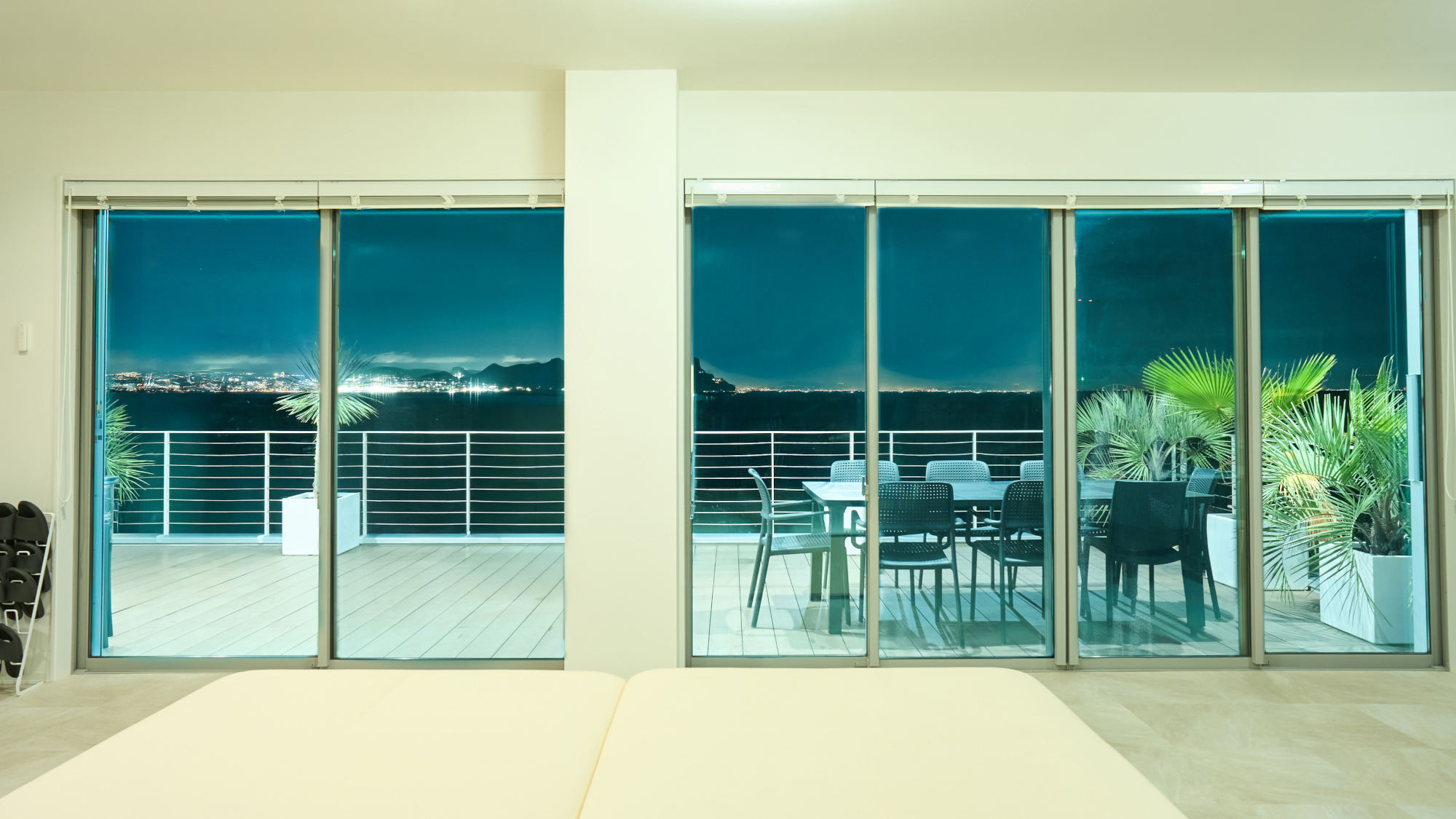 お部屋からの景色（夜）