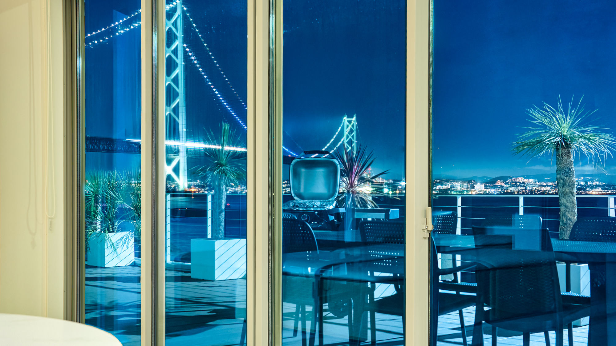 お部屋からの景色（夜）