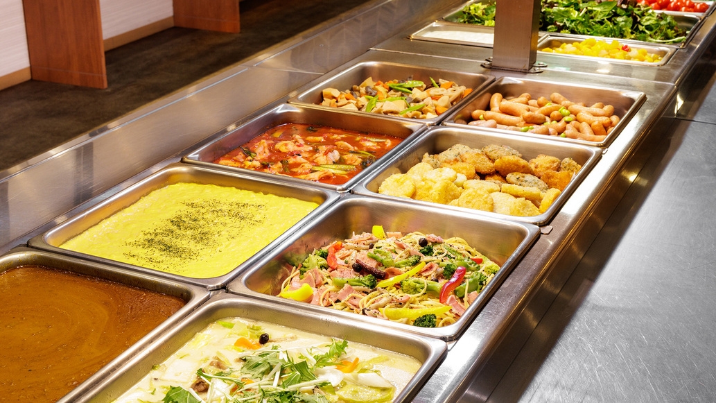 【さき楽90】一日の始まりは朝食から！和洋朝食ブッフェ付プラン＜大浴場・サウナ・水風呂完備＞
