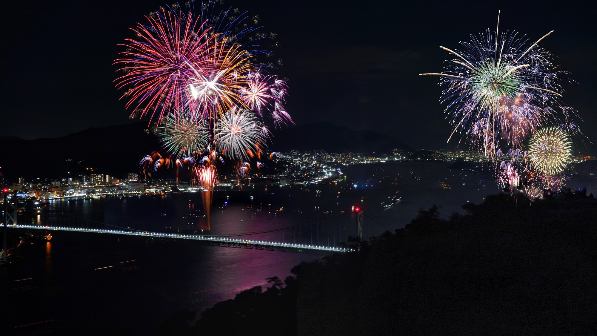 関門海峡花火大会