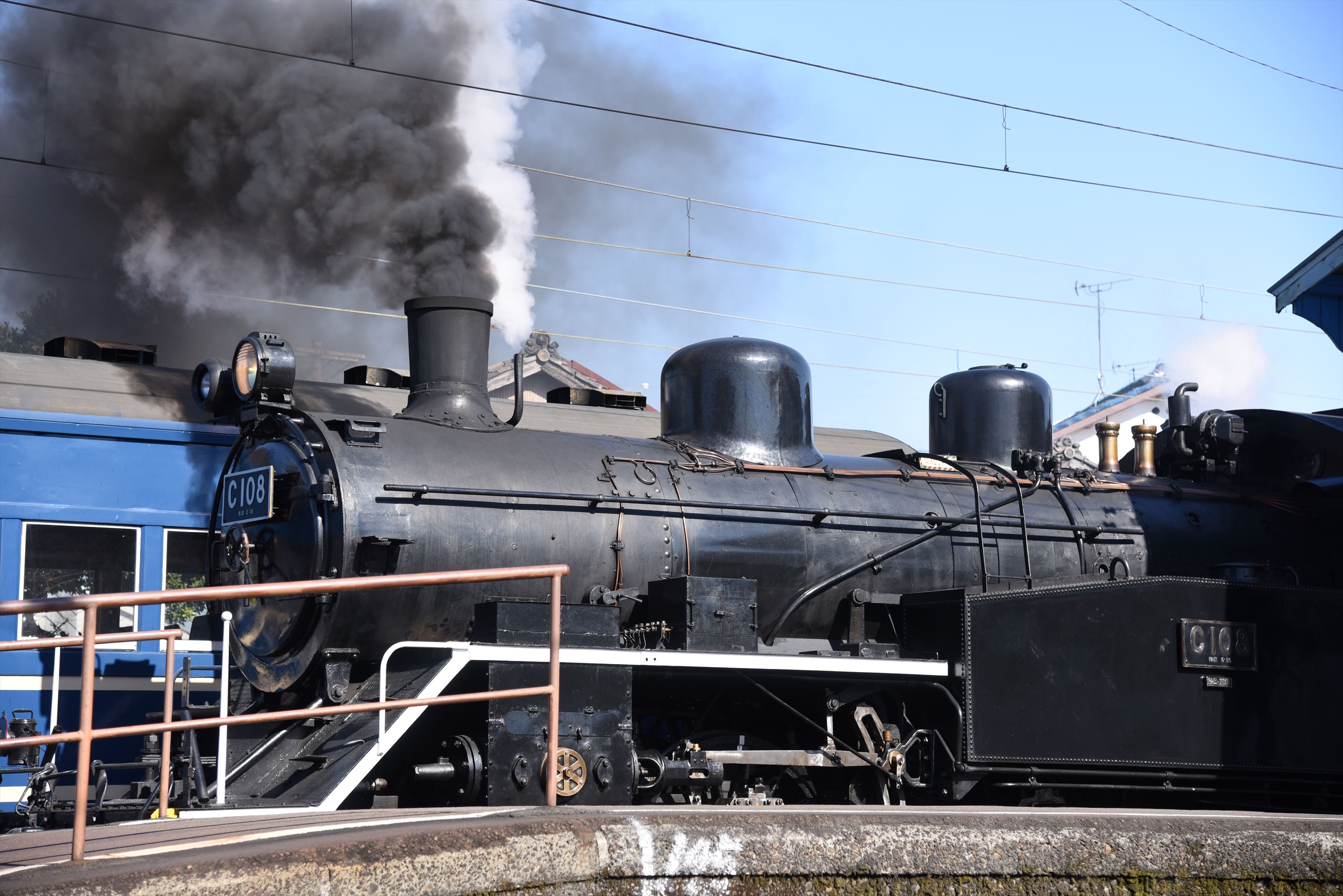 [茶都の宿]周辺施設(大井川鉄道SL機関車)