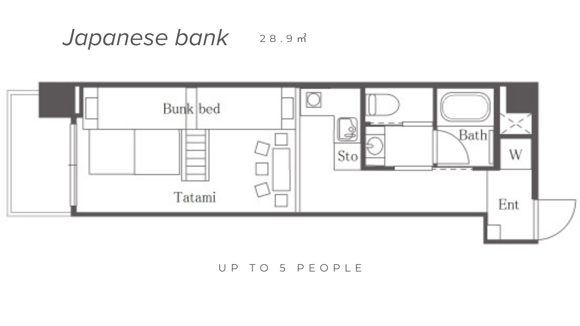 ジャパニーズバンク間取り