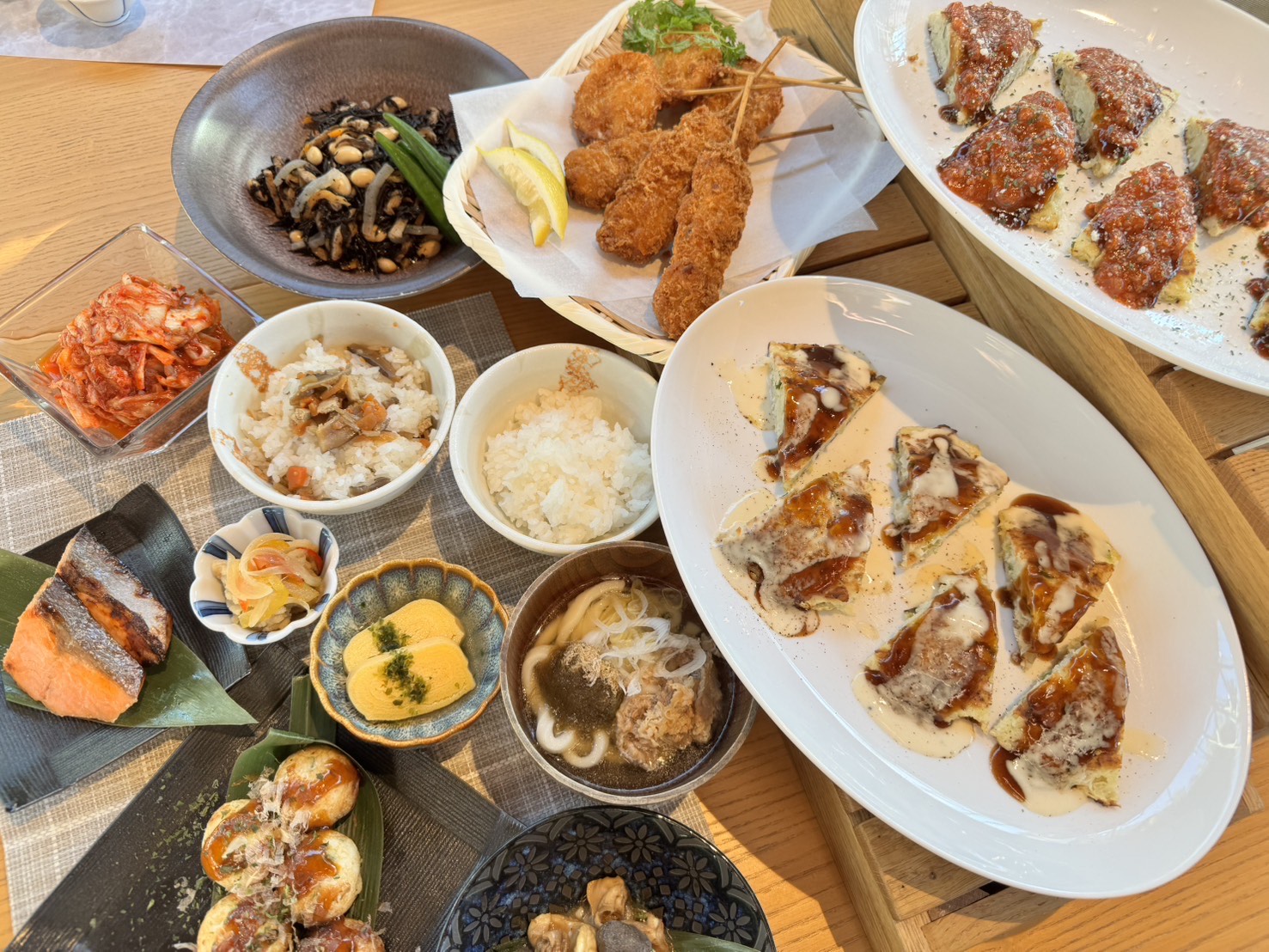 朝食ビュッフェ