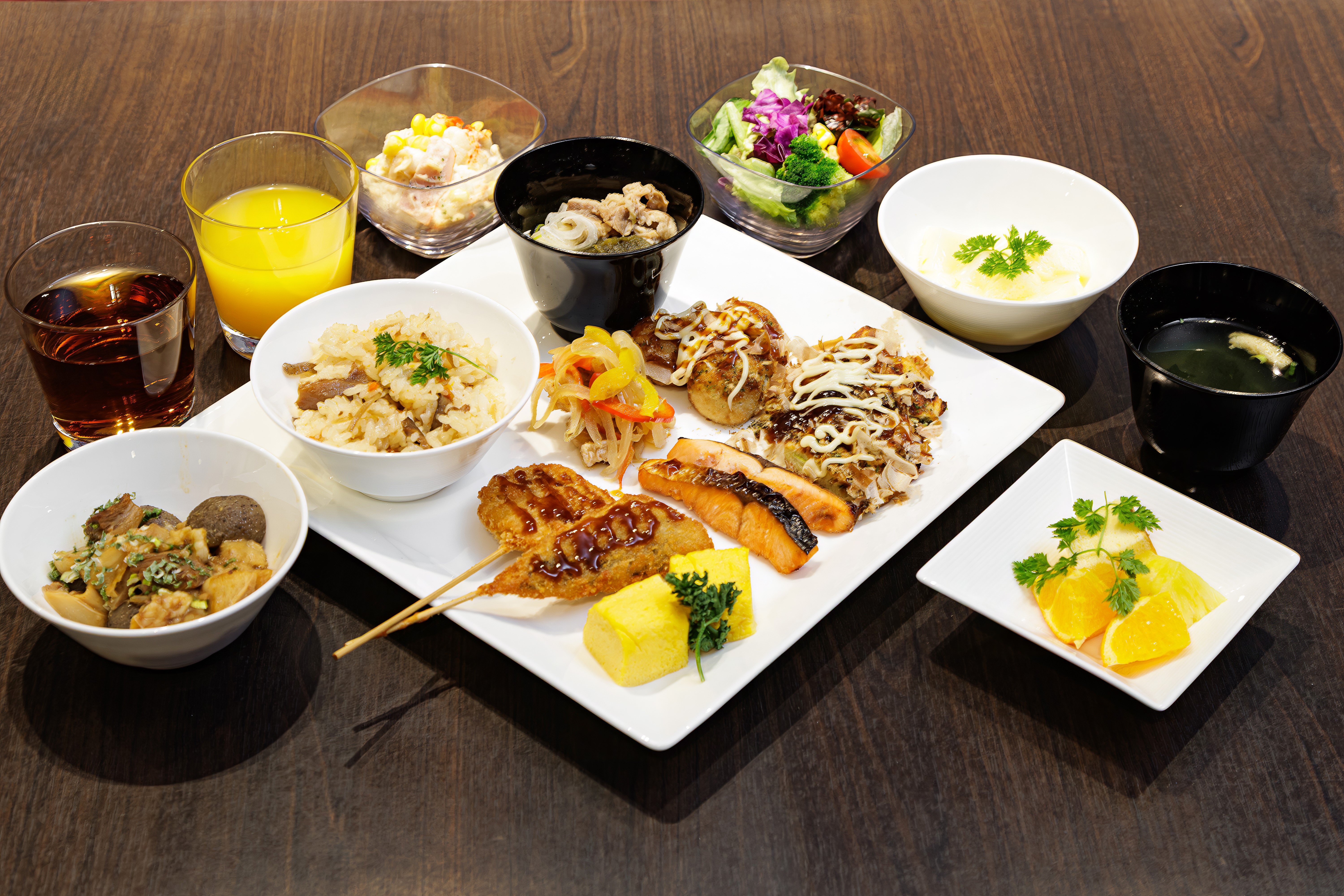 朝食ビュッフェ　和食