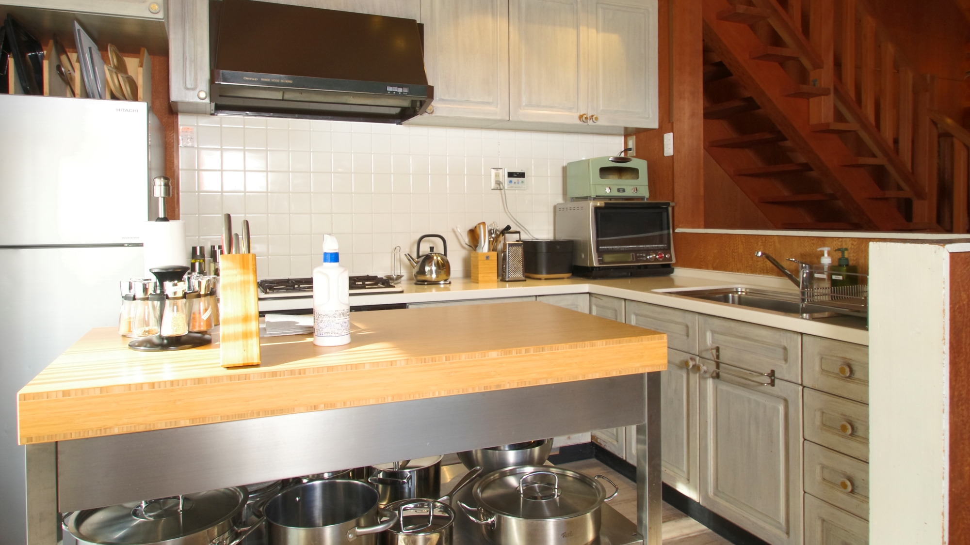 *【部屋】コテージのキッチン