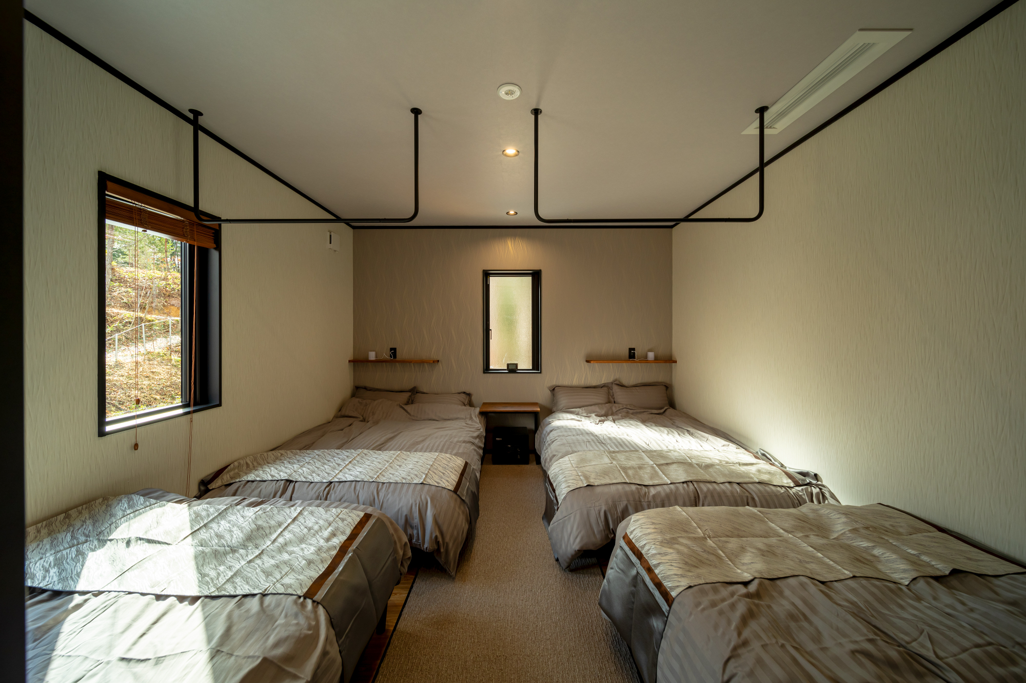 【洋室】客室ベッド