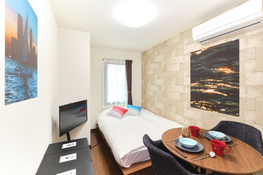 B*六郷土手駅から徒歩4分/新築/最大2名/羽田空港から電車約25分/Wi-Fi