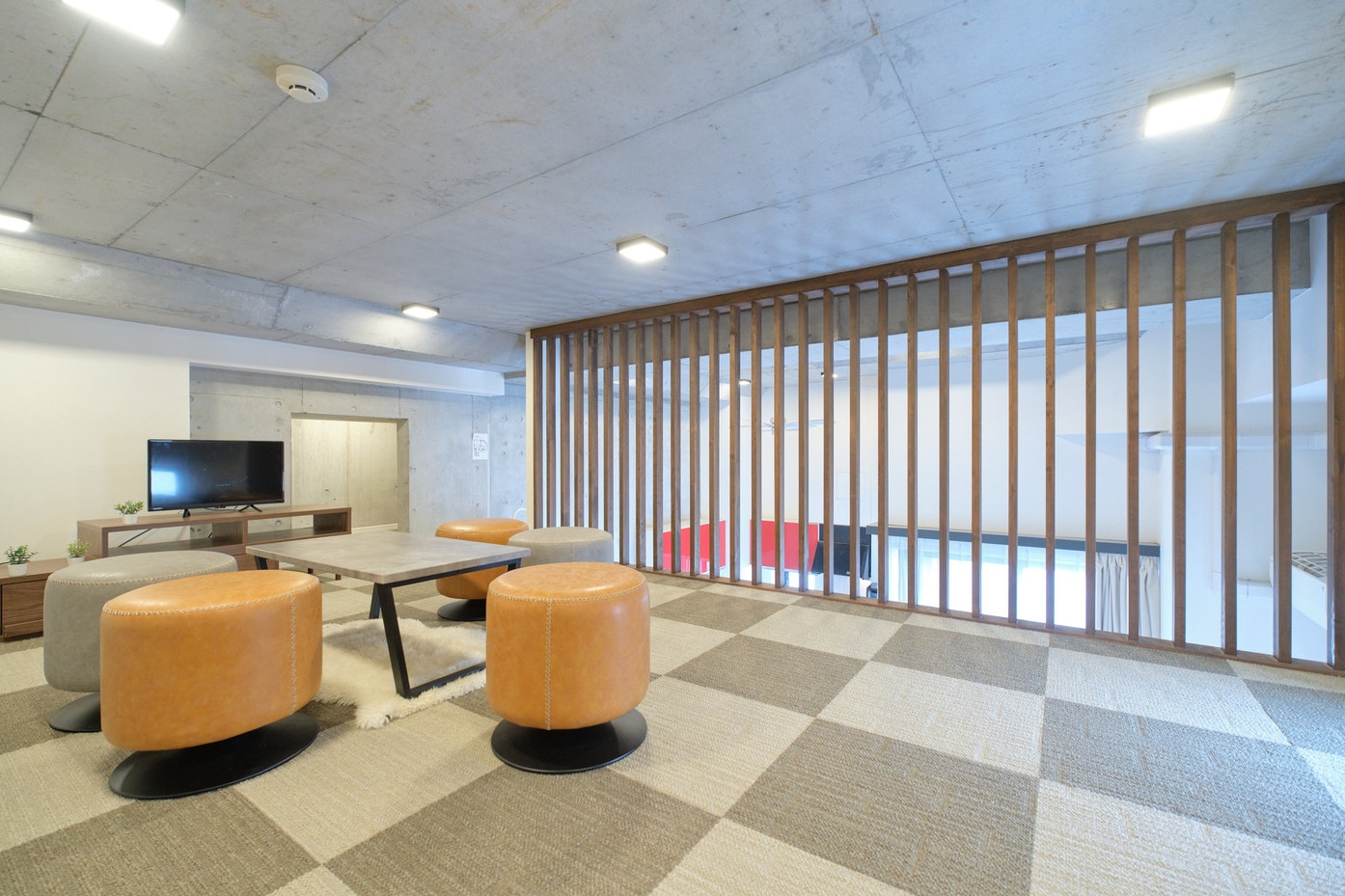 4B＊部屋からスカイツリー＊森下駅から徒歩4分/落ち着いた雰囲気/最大5名様まで可能/素泊まり