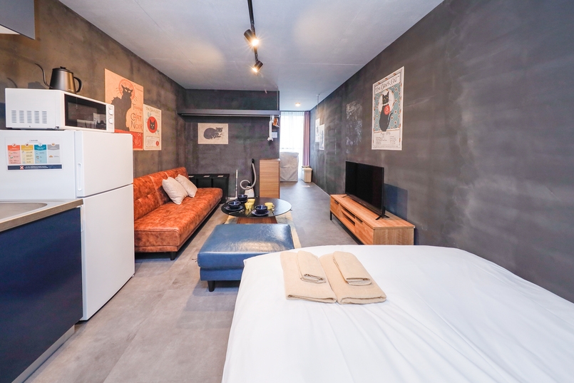 C*梅ヶ丘駅から徒歩4分/新宿駅・下北沢まで直通/3名収容/Wi-Fi完備