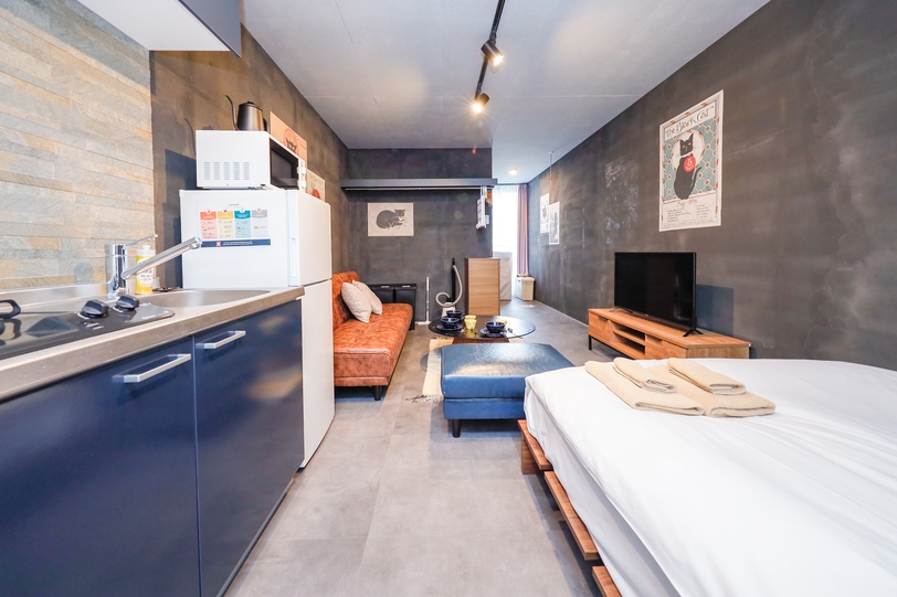 C*梅ヶ丘駅から徒歩4分/新宿駅・下北沢まで直通/3名収容/Wi-Fi完備