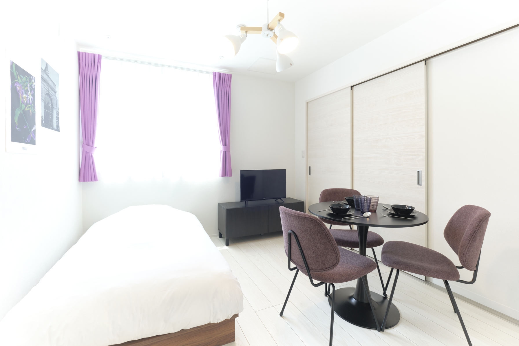 C*山手線巣鴨駅から徒歩5分/3名収容/Wi-Fi完備