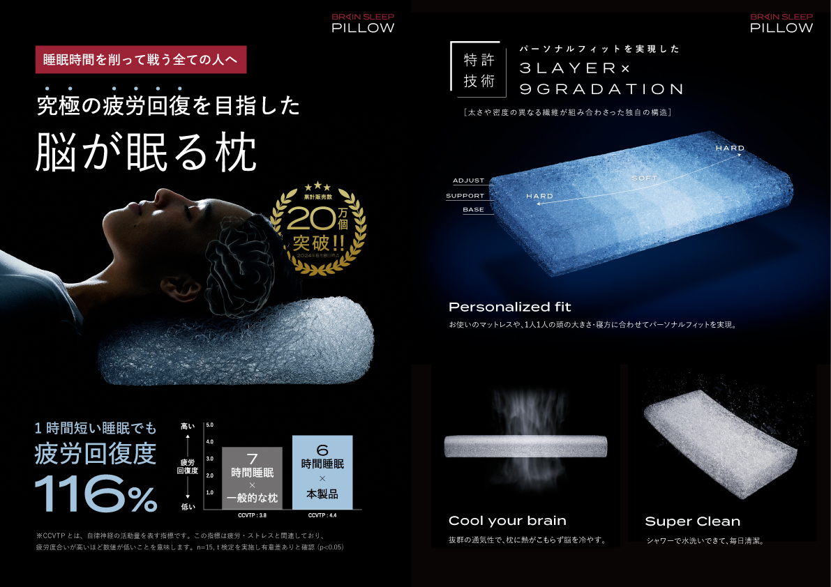 ブレインスリープ枕
