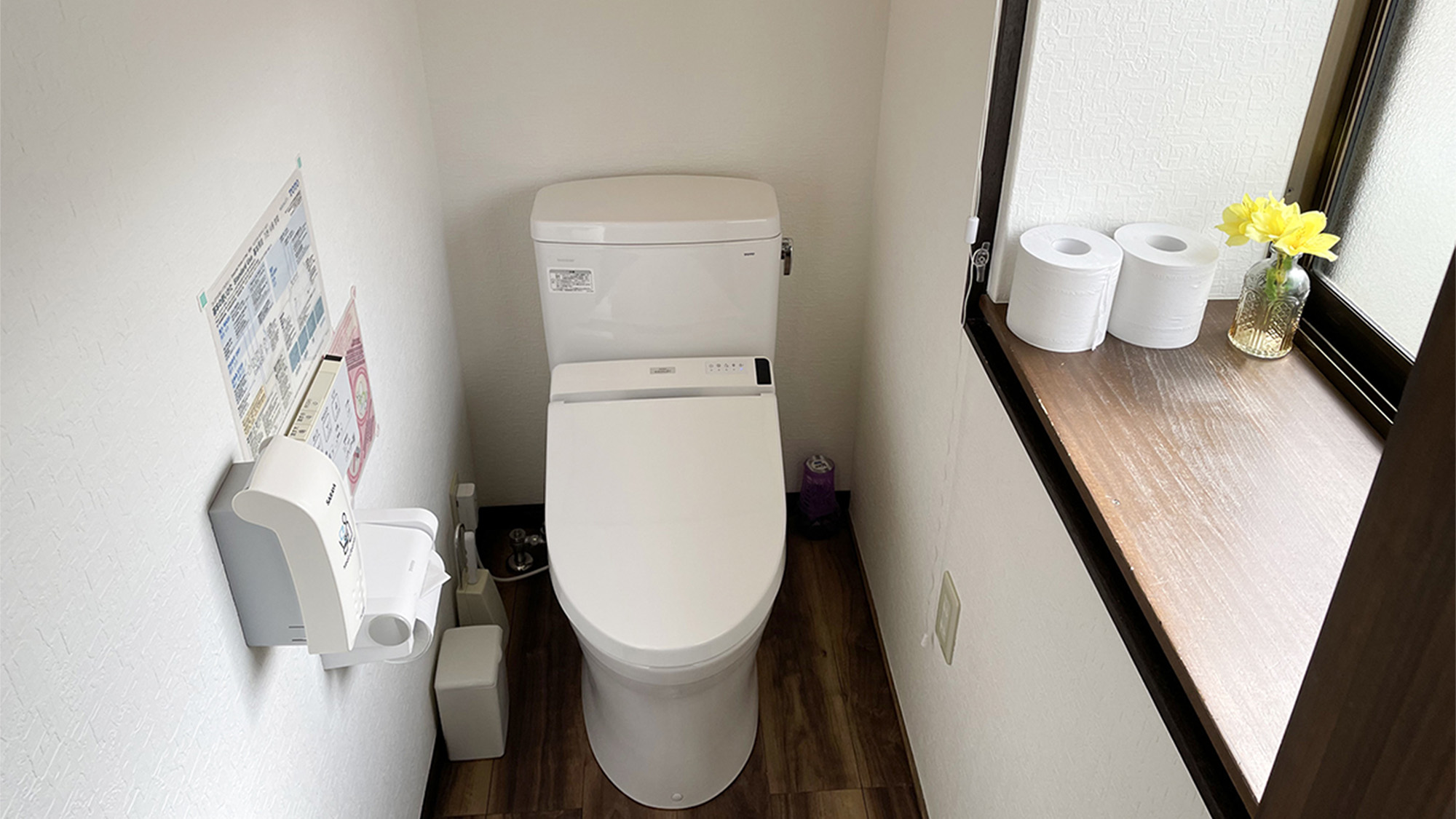 ・【トイレ】いつでも気持ちよく使えるよう清潔なトイレ空間を心がけています