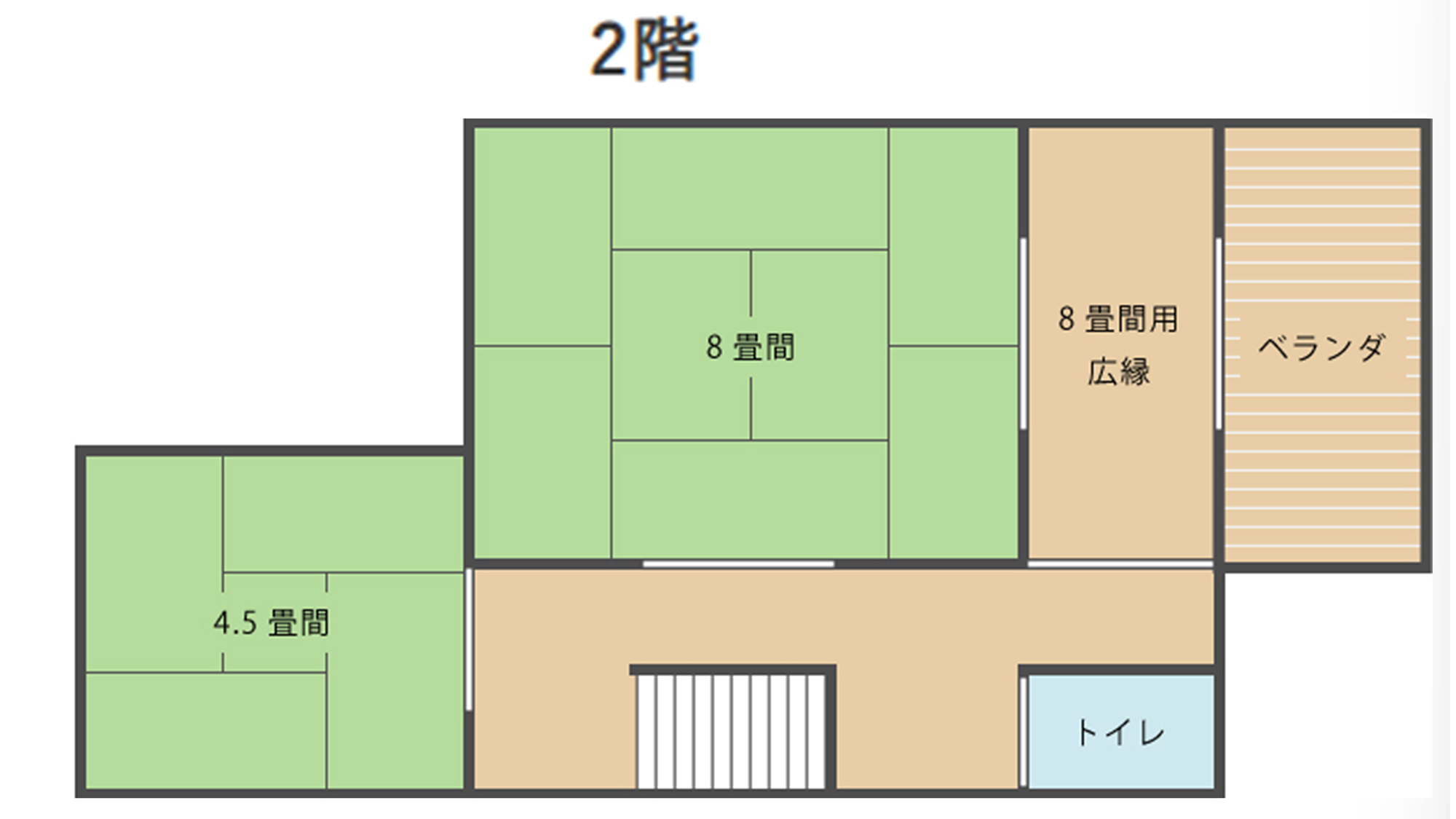 ・【館内図】2階のフロアマップはこちらです