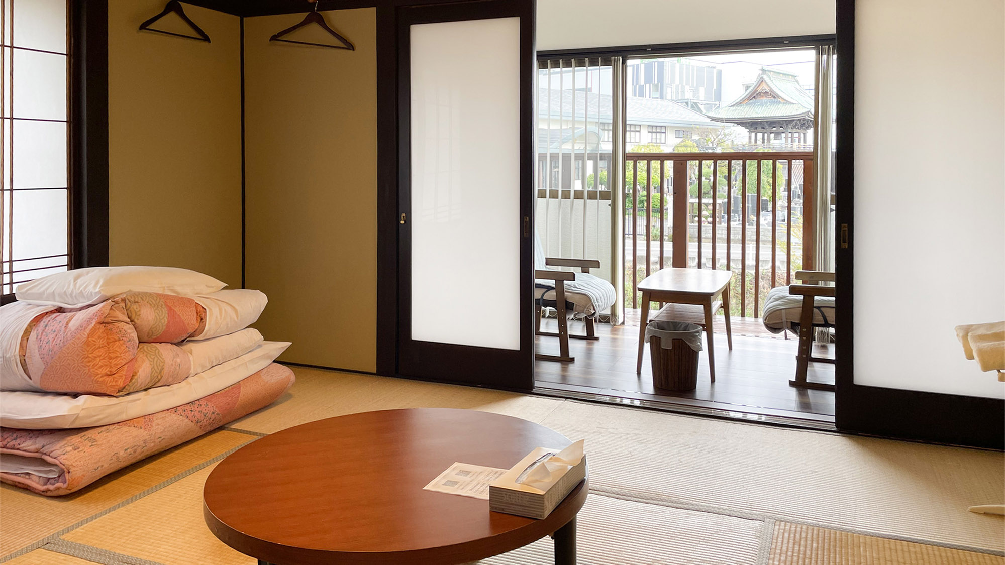 ・【はの部屋】ベランダから四季の移ろいを眺める　旅の思い出が深まる贅沢なひととき