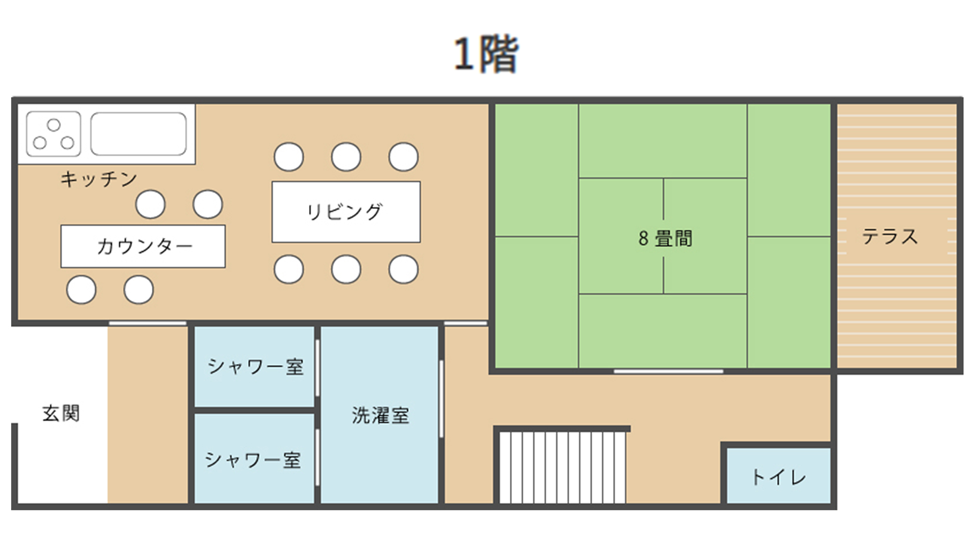 ・【館内図】1階のフロアマップはこちらです