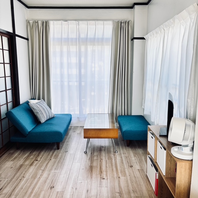 明るい室内です。