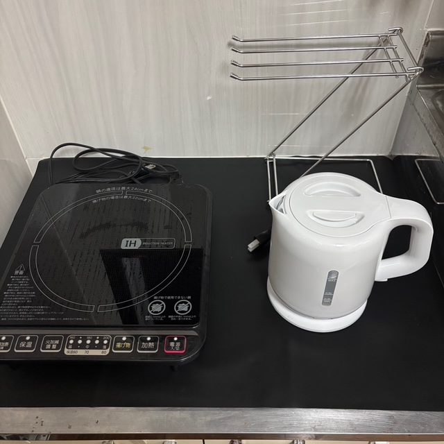 ＩＨクッキングヒーターと電気ケトル