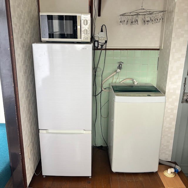 冷蔵庫と洗濯機と電子レンジ