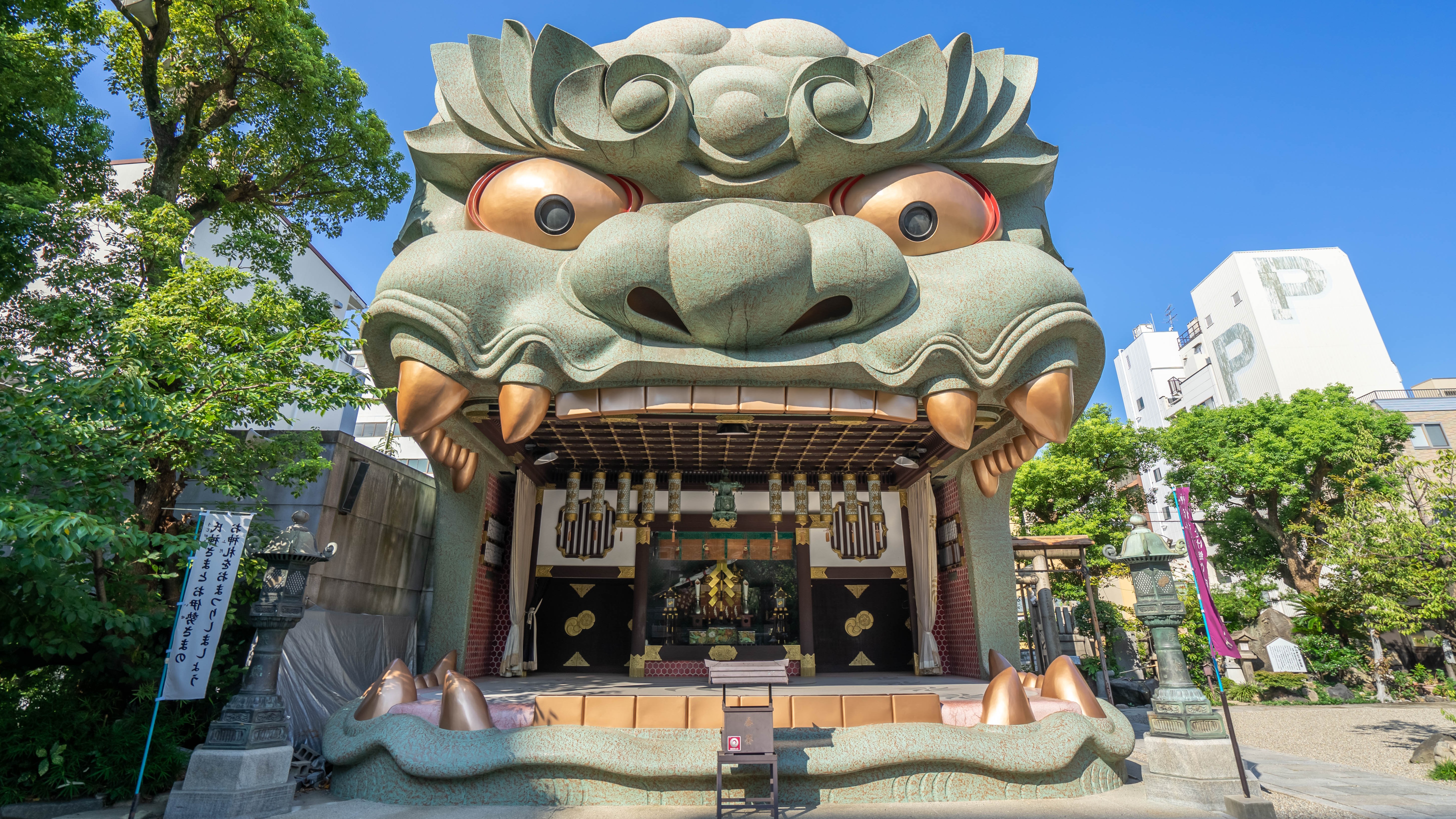 難波八阪神社（電車15分）