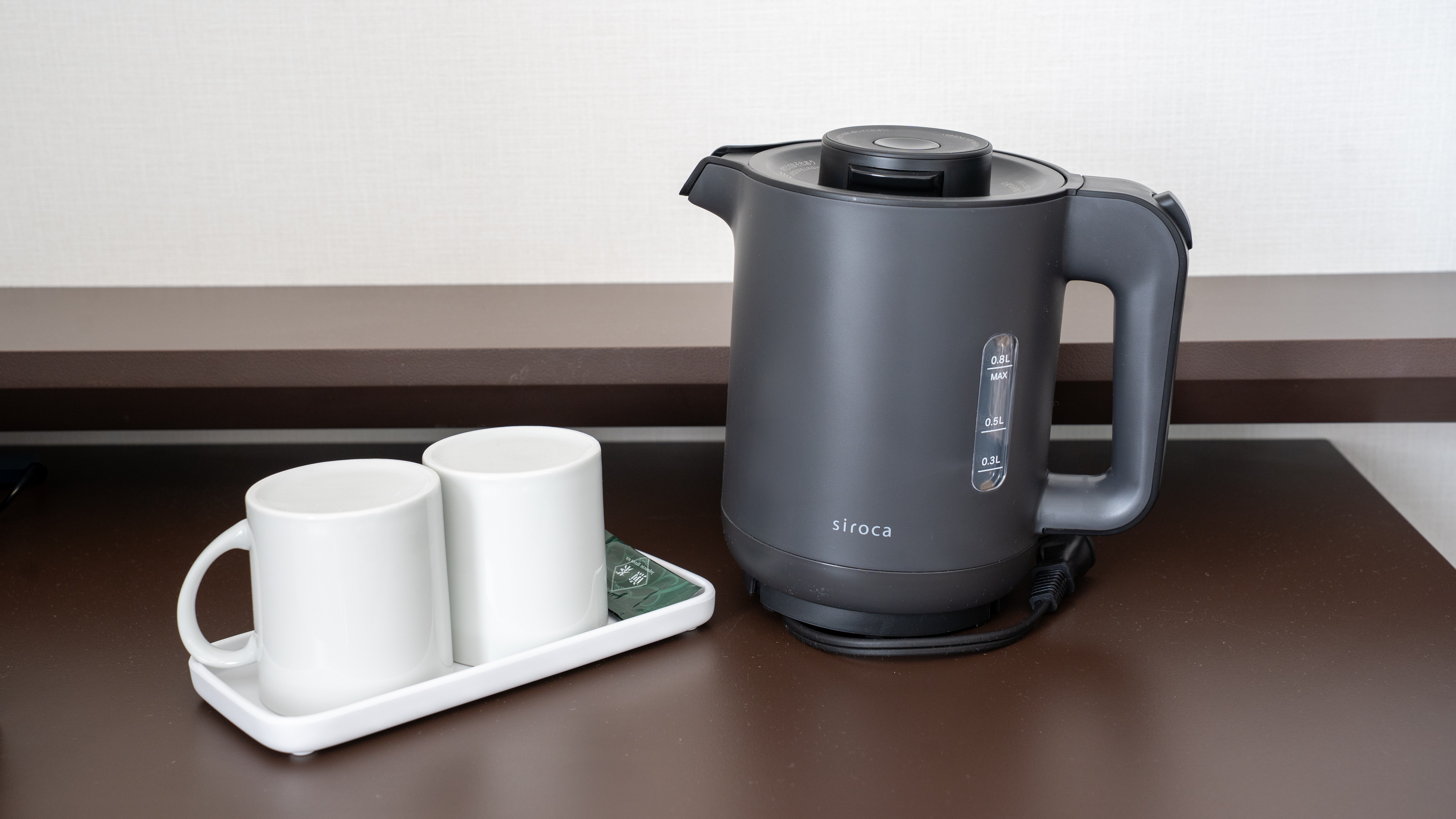 電気ポット・お茶セット（全室）