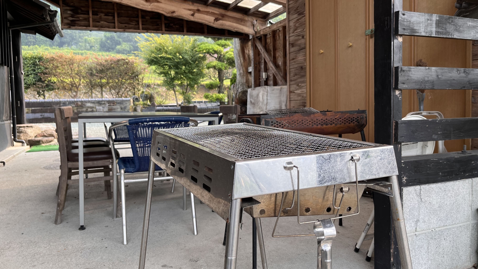 【BBQ道具レンタル】別荘スタイルで気軽にBBQ♪炭・道具レンタル付き★