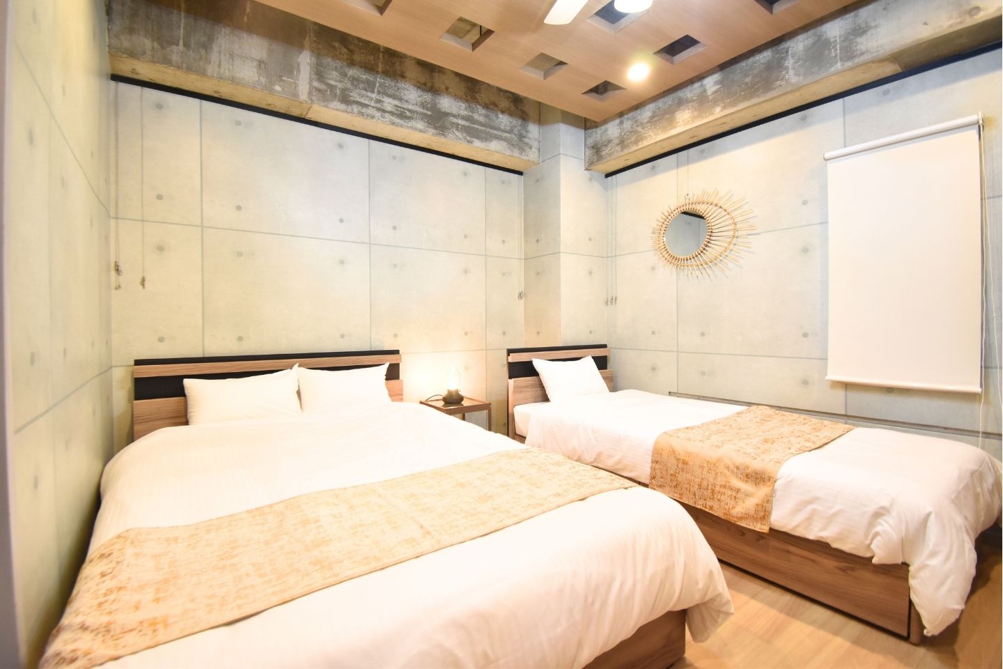 【301】寝室(シングル&times;1、ダブル&times;1)