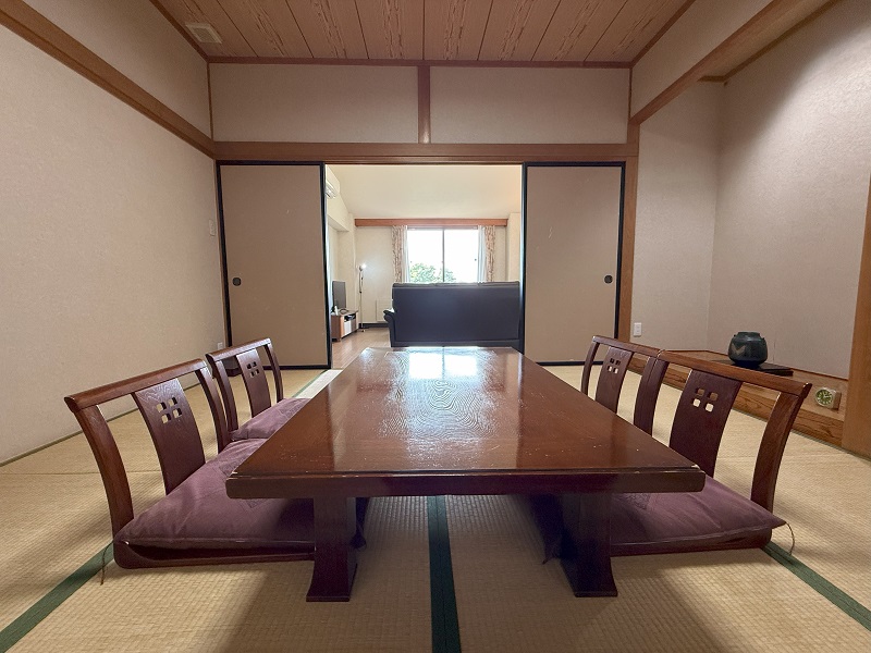 【洋モダンスイート和洋室】76平米　リビング+和室+洋室