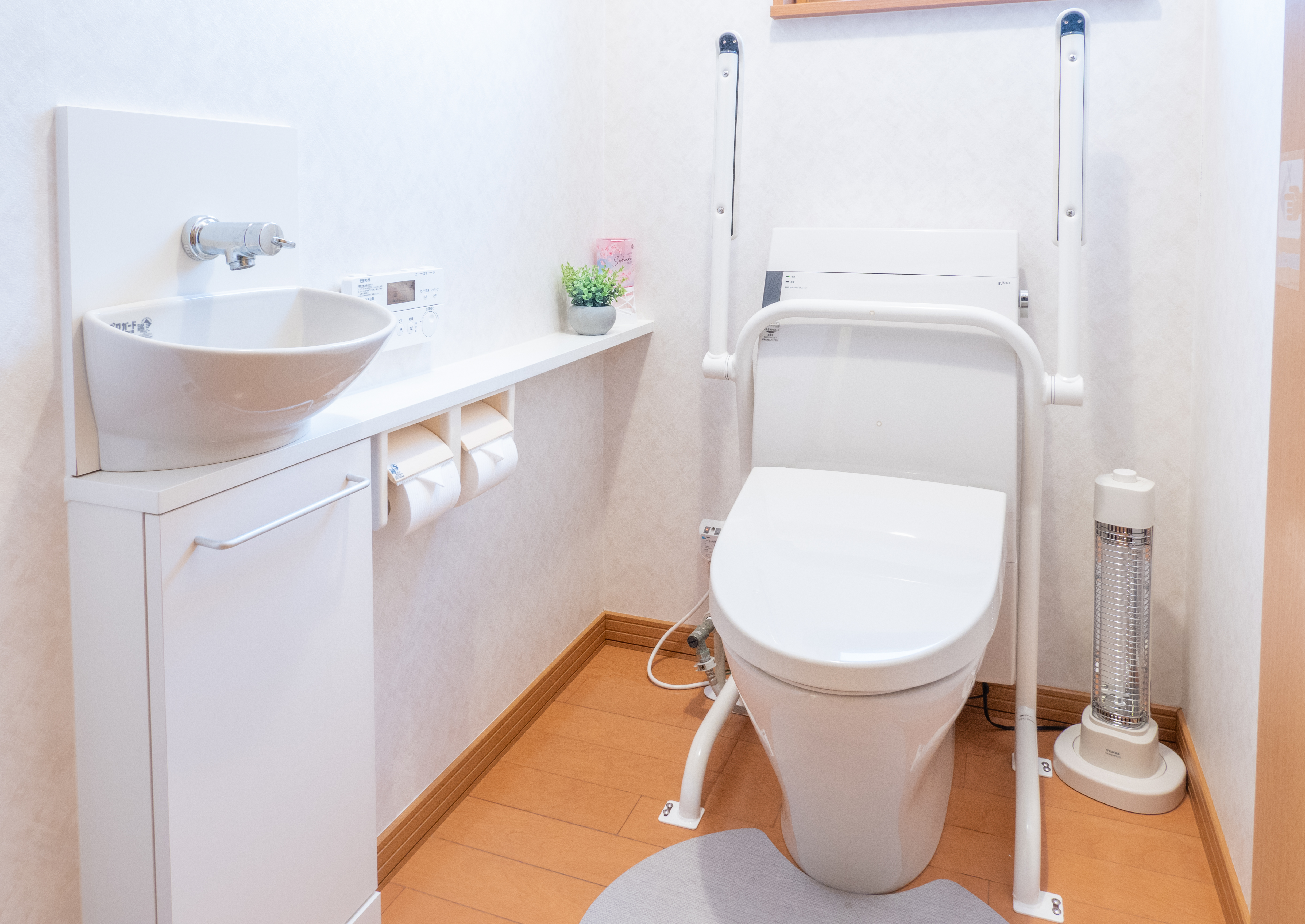 Toilet without handle