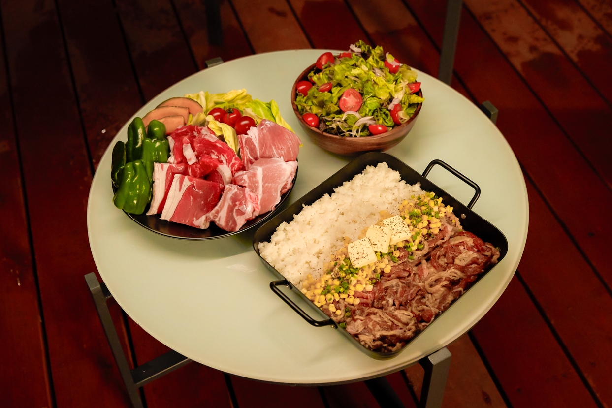 【楽天スーパーSALE】【定番】プライベートサウナ×貸切グランピングでととのう休日＜夕・朝食付き＞