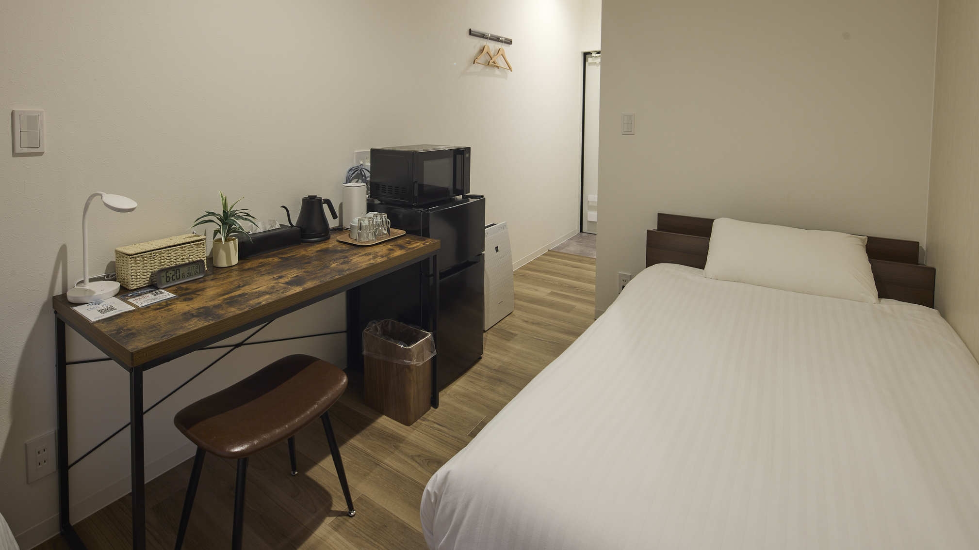 【おにぎり付プラン】山中湖ICから車で5分/軽食・ビール・駐車場無料/スマートにくつろげる場所 