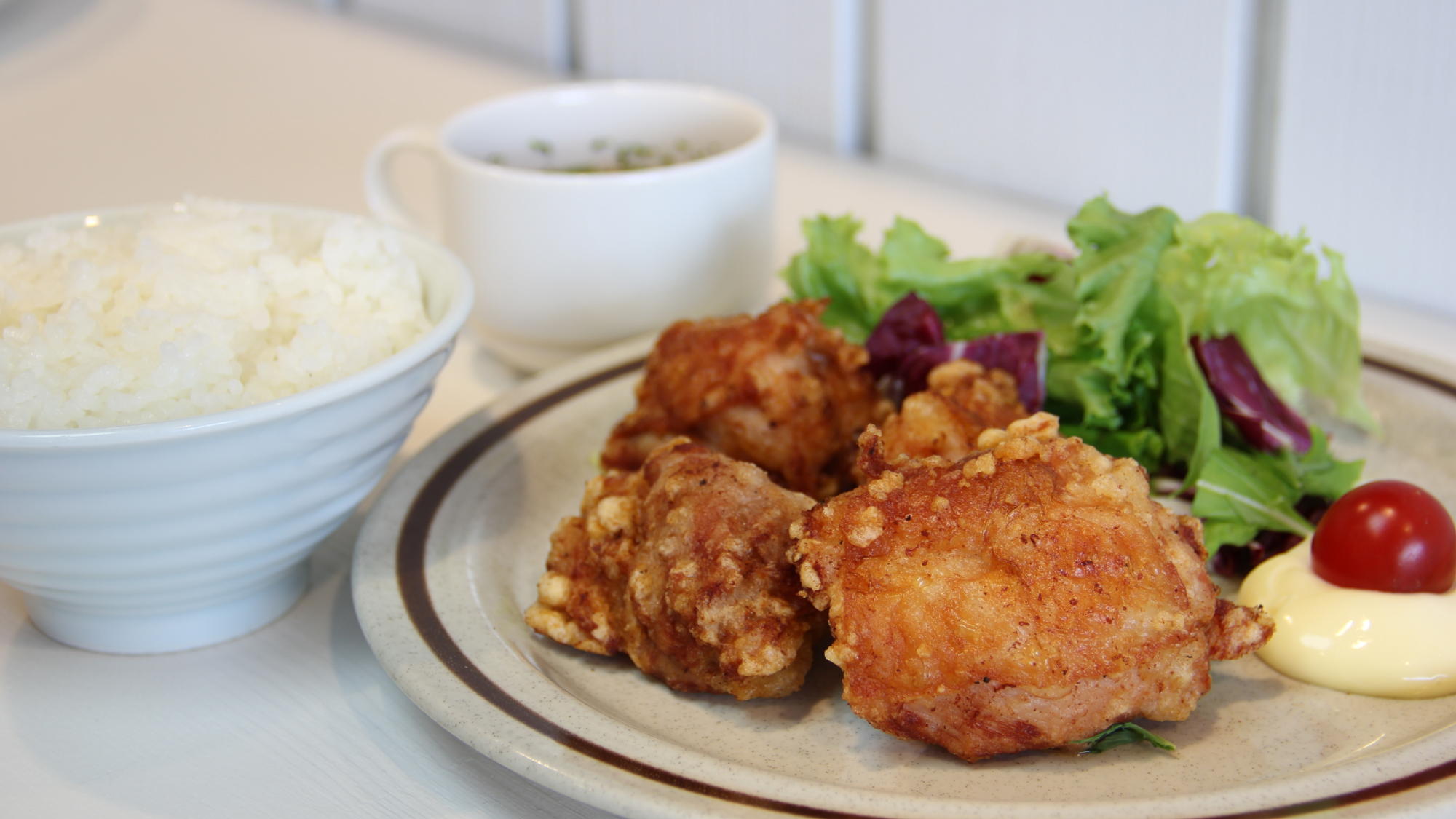 ランチ｜から揚げ定食