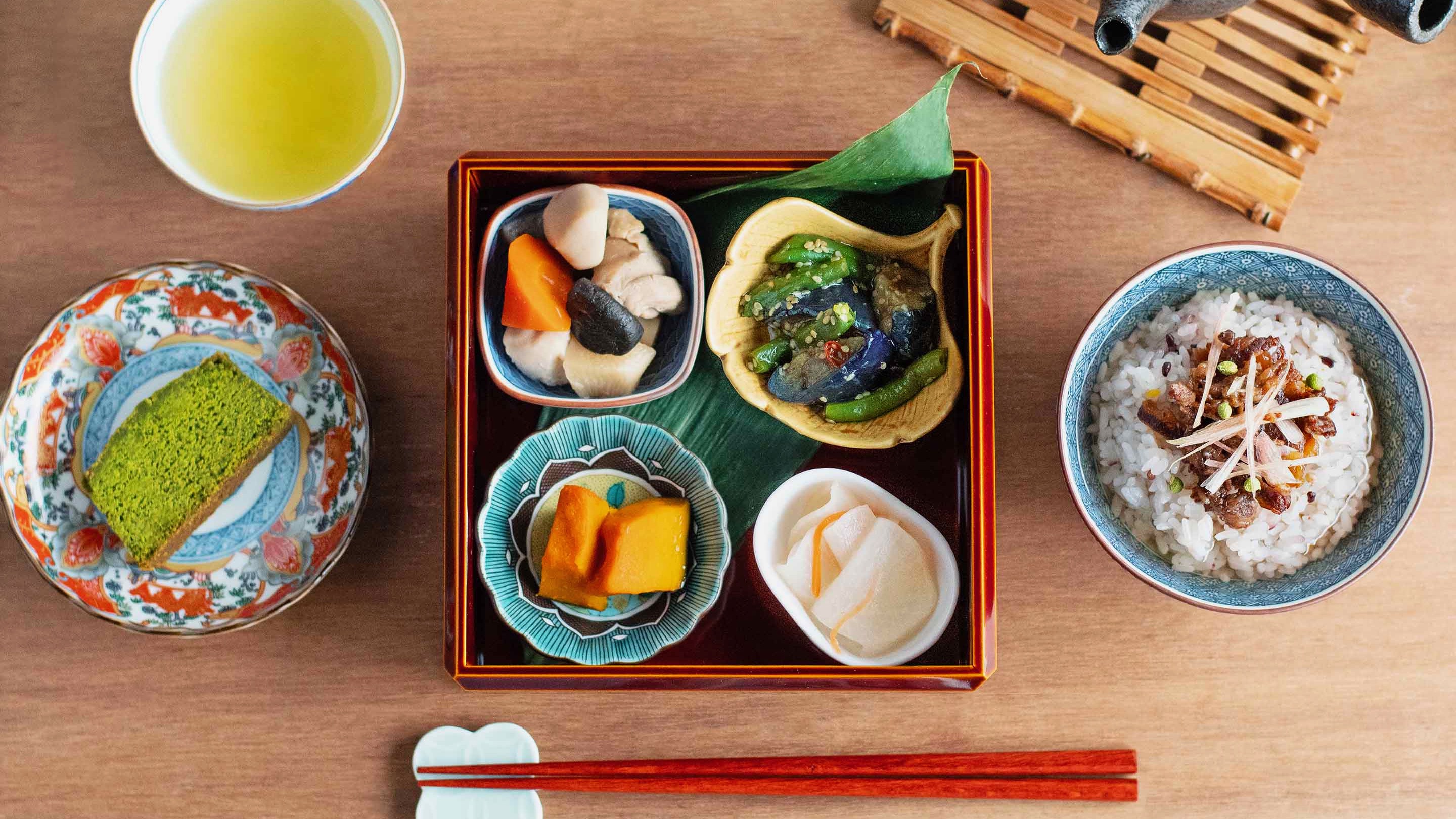 町家の仕出し朝食〈和食〉　※オプション朝食
