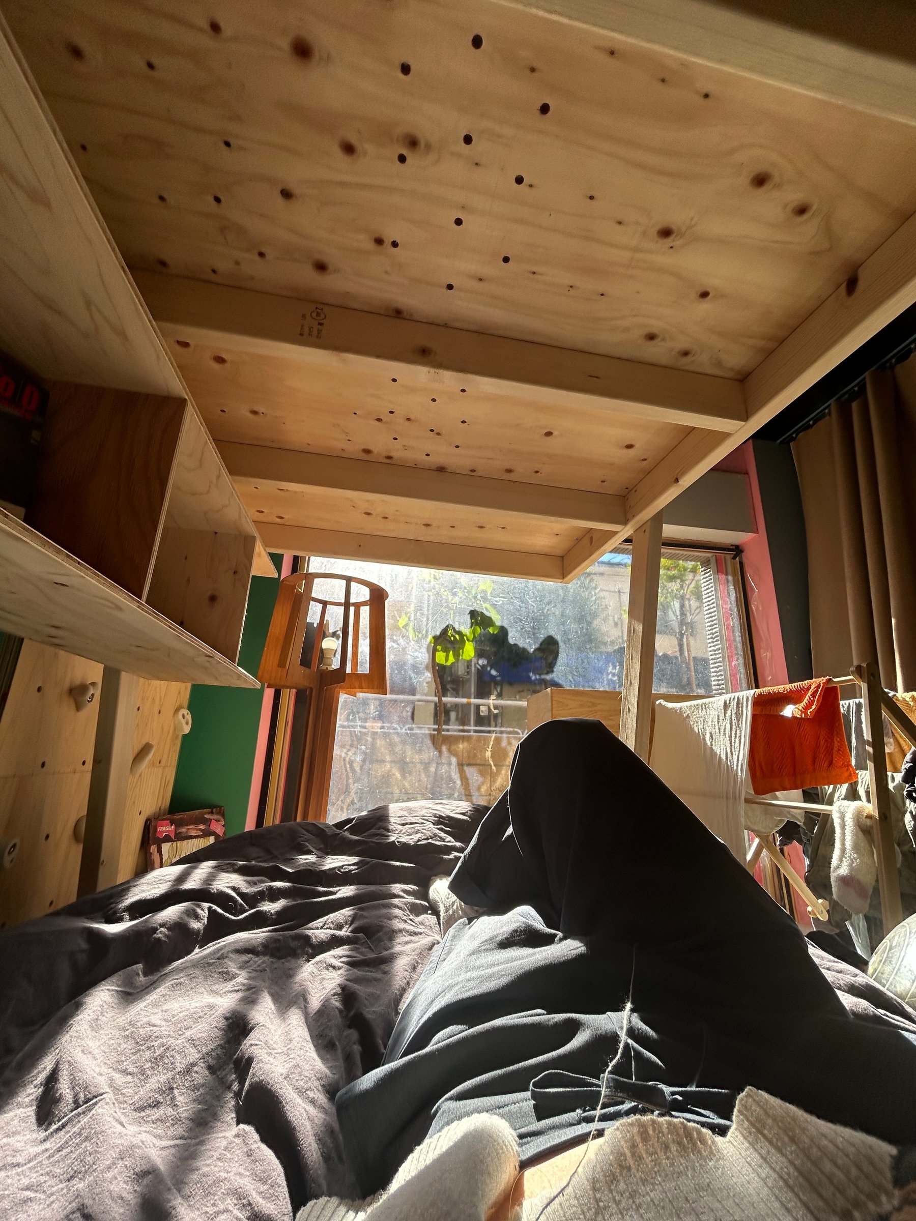 1F ベッドからのリラックス眺望